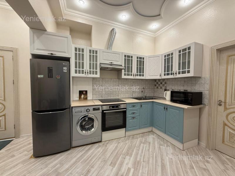 Kirayə 2 otaqlı Bina evi menzil (Yeni tikili), 70 m², Nərimanov rayonu — Mənzil, Bakı (10)