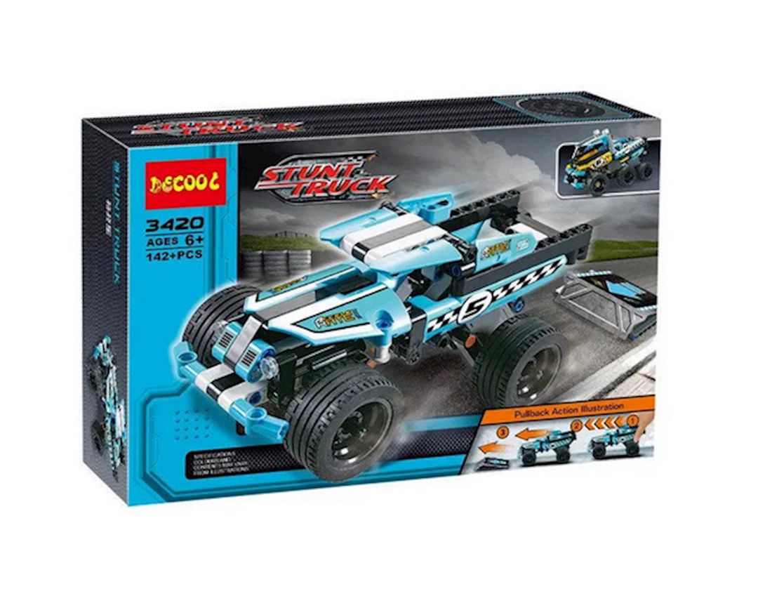 Konstruktor Decool Technic 3420 Tryuk yük maşını, 6+ yaş, 142 hissə — Mallar, Bakı