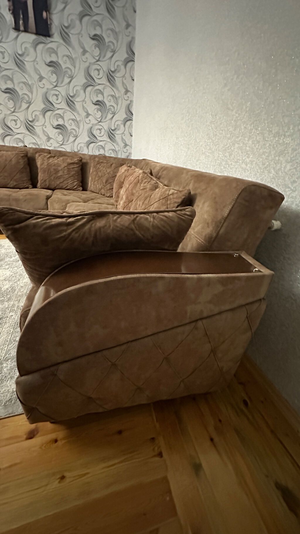 Divan-kravat, İşlənmiş, Açılan, Bazalı, Parça, Çatdırılma yoxdur — Divanlər, Bakı (2)