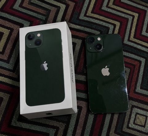 IPhone 13 mini, Alpine Green, Face ID — Şirvan