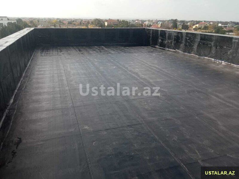 Tol və izolyasiya işləri — Dam və örtüklər, Bakı (2)