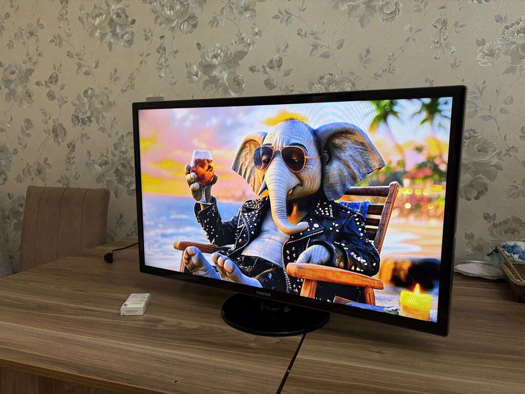 İşlənmiş Televizor Samsung LED ekran 32" FHD (1920x1080), Ünvandan götürmə, Ödənişli çatdırılma — Televizorlar, Bakı (5)