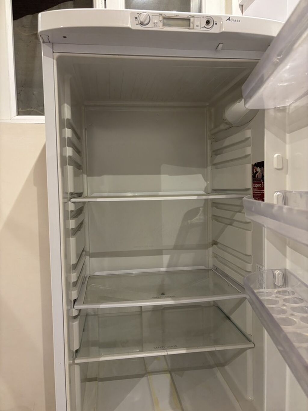İşlənmiş 2 qapılı Hotpoint Ariston Soyuducu Satılır, rəng - Ağ — Soyuducular, Digah (6)