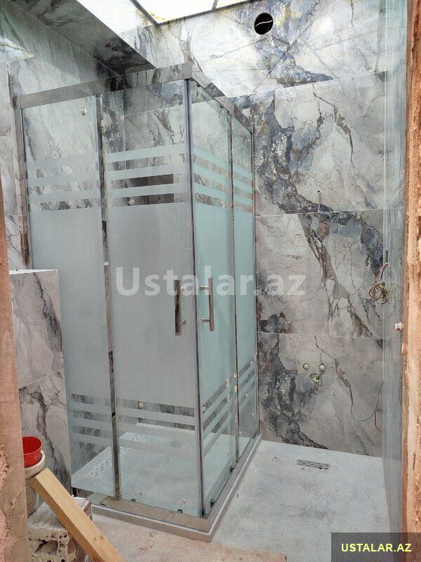 Duş kabina sifarişi — Santexnika və kommunikasiyalar, Bakı (4)