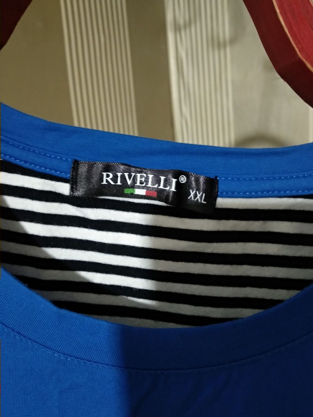 Futbolka, 2XL, rəng - Göy — Futbolka və polo, Bakı (3)