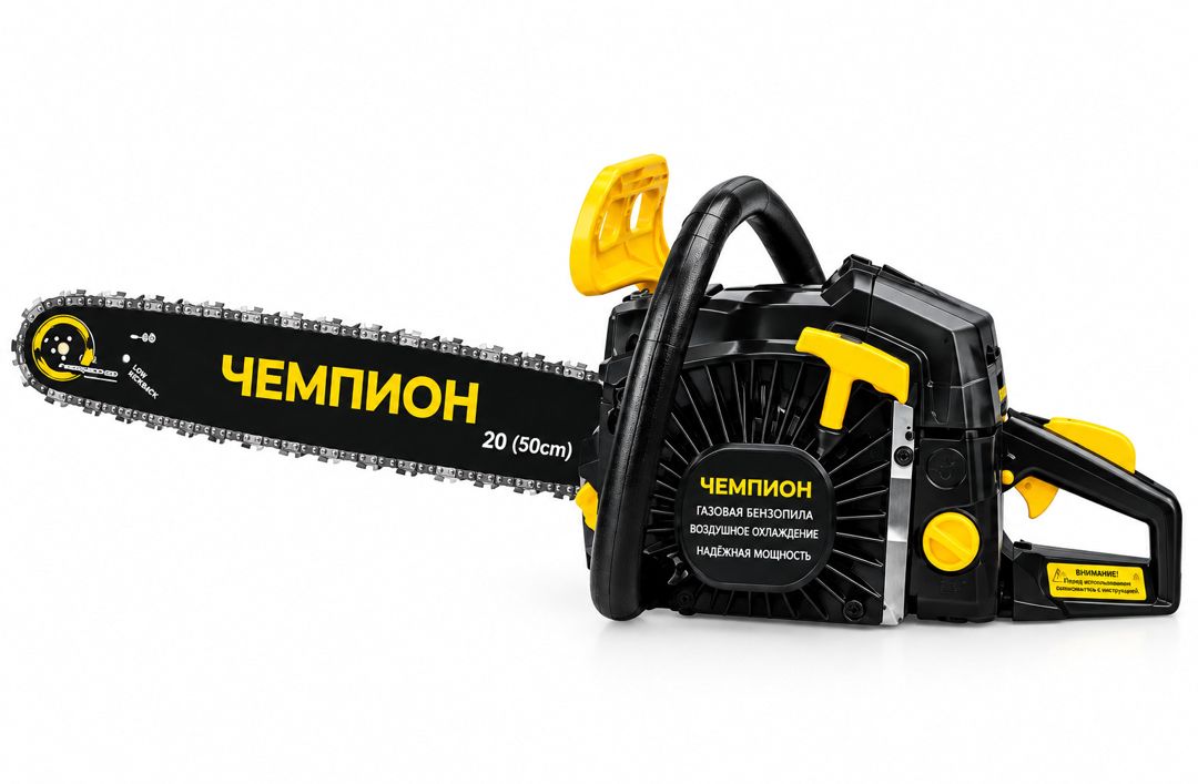 Zəncirli mişar Çempion 2500 W 0.55 l odun üçün — Mallar, Bakı