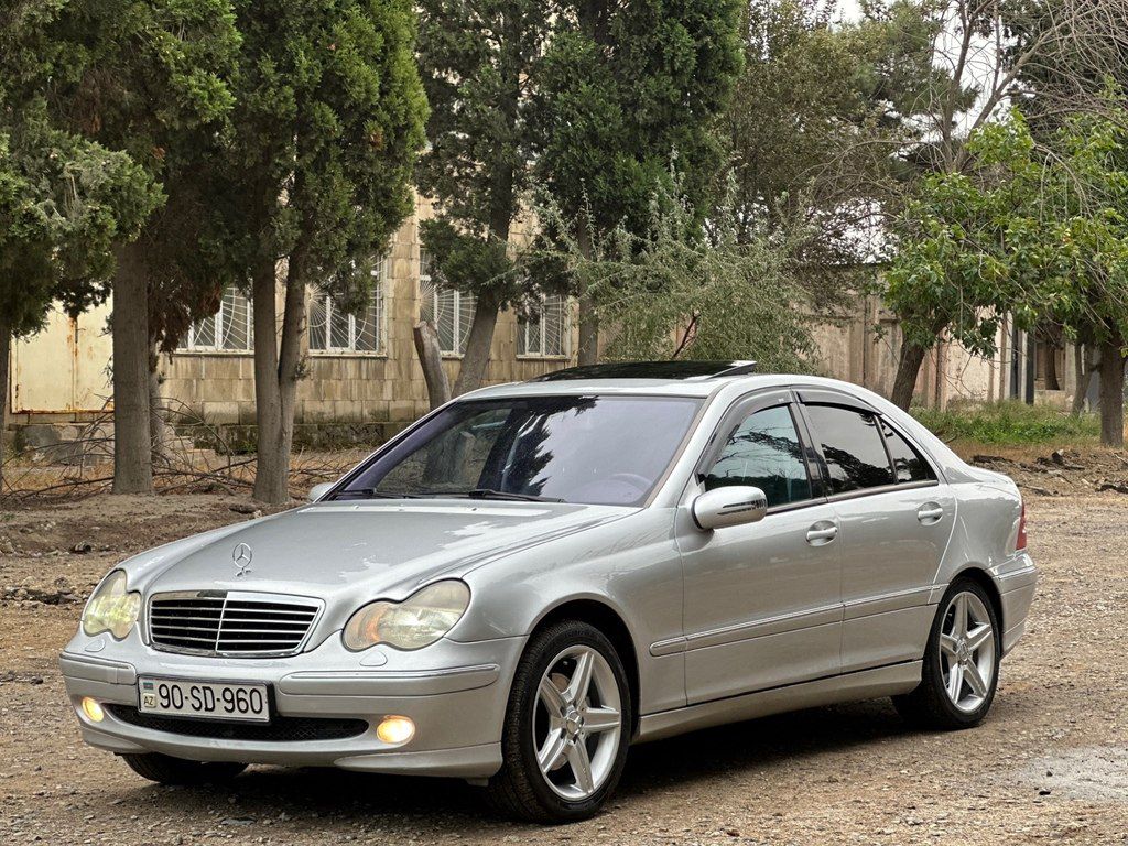 Mercedes C 240, 2.6 L, 2001 il, 385 784 km — Avtomobillər, Sumqayıt (4)
