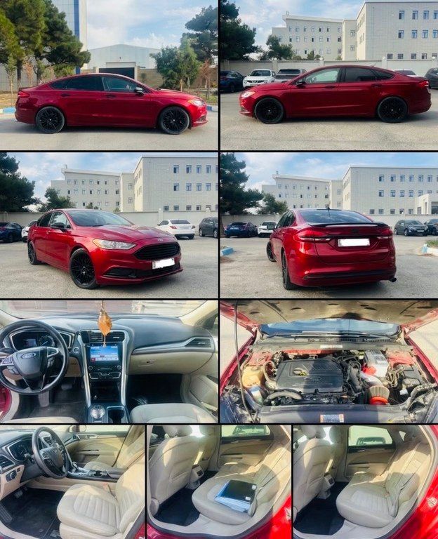 Ford Fusion (North America), 1.5 L, 2017 il, 175 758 km — Avtomobillər, Sumqayıt (9)