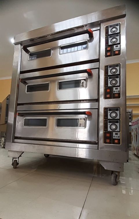 Elektrik soba, Çörək, Şirniyyat üçün, 3 mərtəbəli, İşlənmiş — Bakı