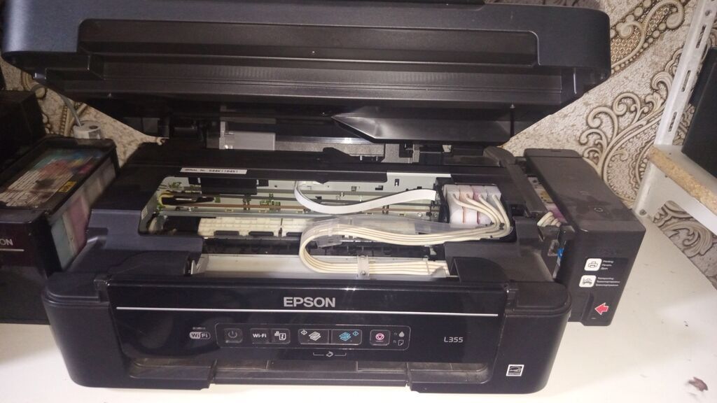 Epson L850 Epson L355 Epson L800 foto printer Canon i-SENSYS LBP3010B — Printerləri, Bərdə (7)