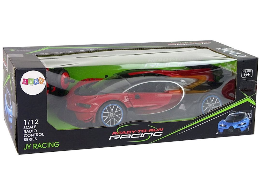 Yarış avtomobili Lean Toys 1:12, qırmızı — Mallar, Bakı (3)