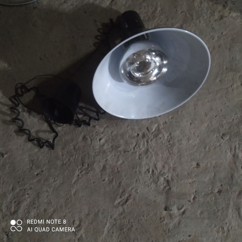 İnfraqırmızı istilik lampası (reflektor başlı) - Konus formalı metal — Ampullar, Pirəkəşkül (3)