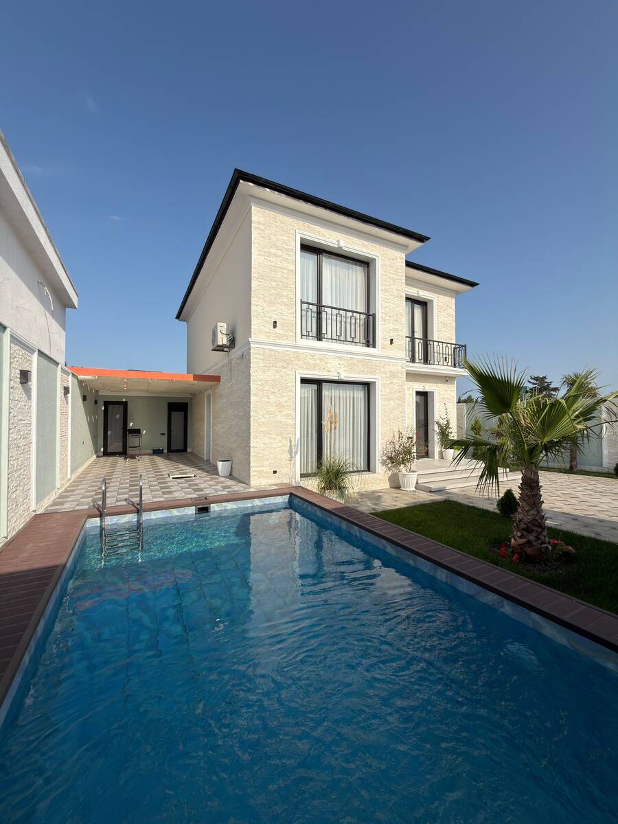 Satılır 5 otaqlı həyət evi/bağ evi 160 m² — Ev, villa, Bakı (2)