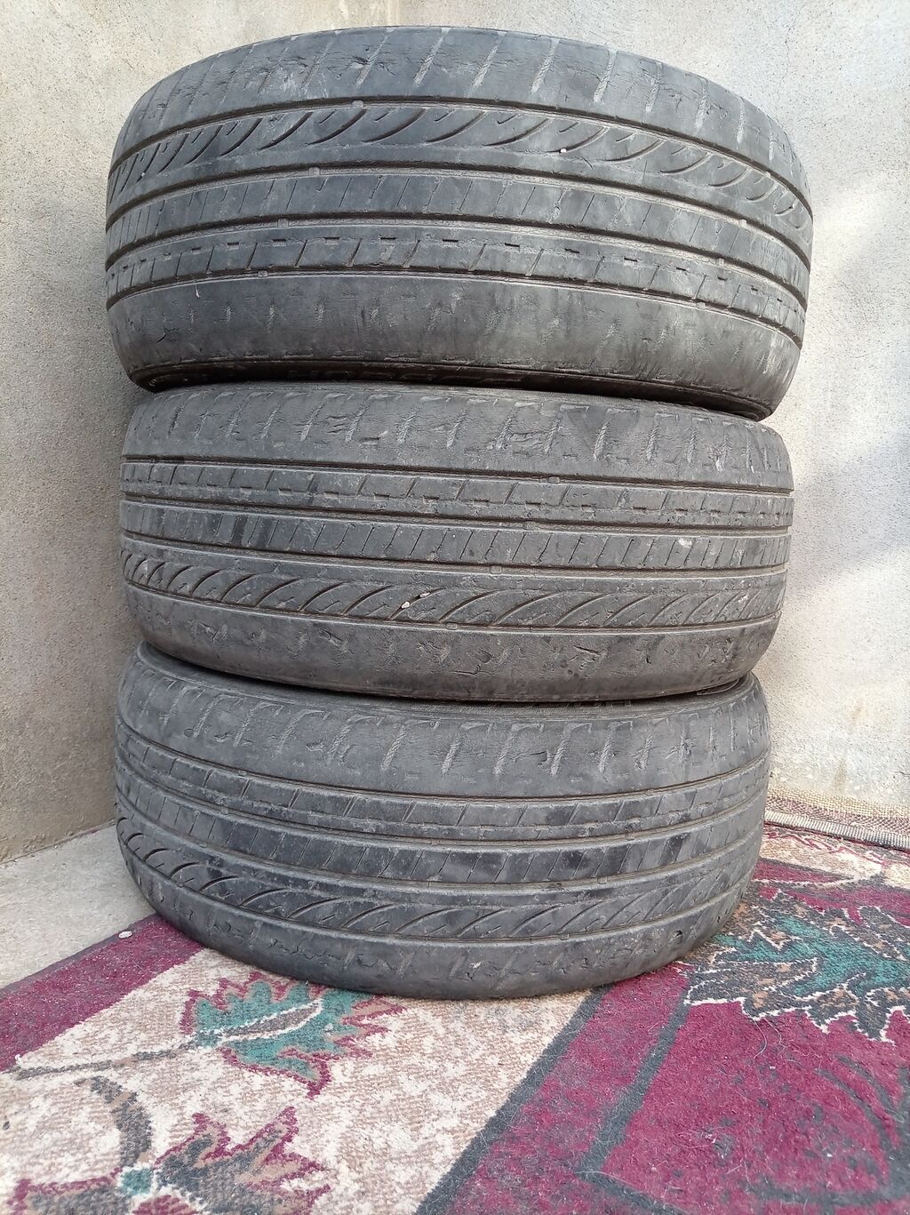 Dunlop 1 ədəd qiymət 50 azn. Ölcü 205.50 17 idial vəziyyətdə hec — Şinlər, Bakı (7)