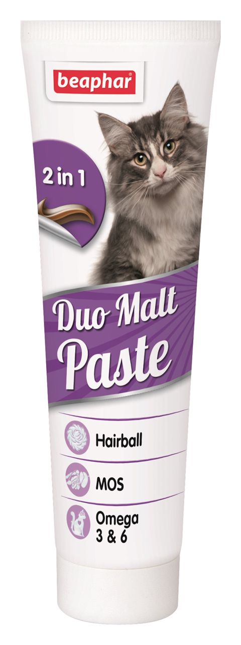 Pasta Beaphar Duo Malt Paste mədədən tükün çıxardılması üçün, 100 q (8711231129584) — Bakı