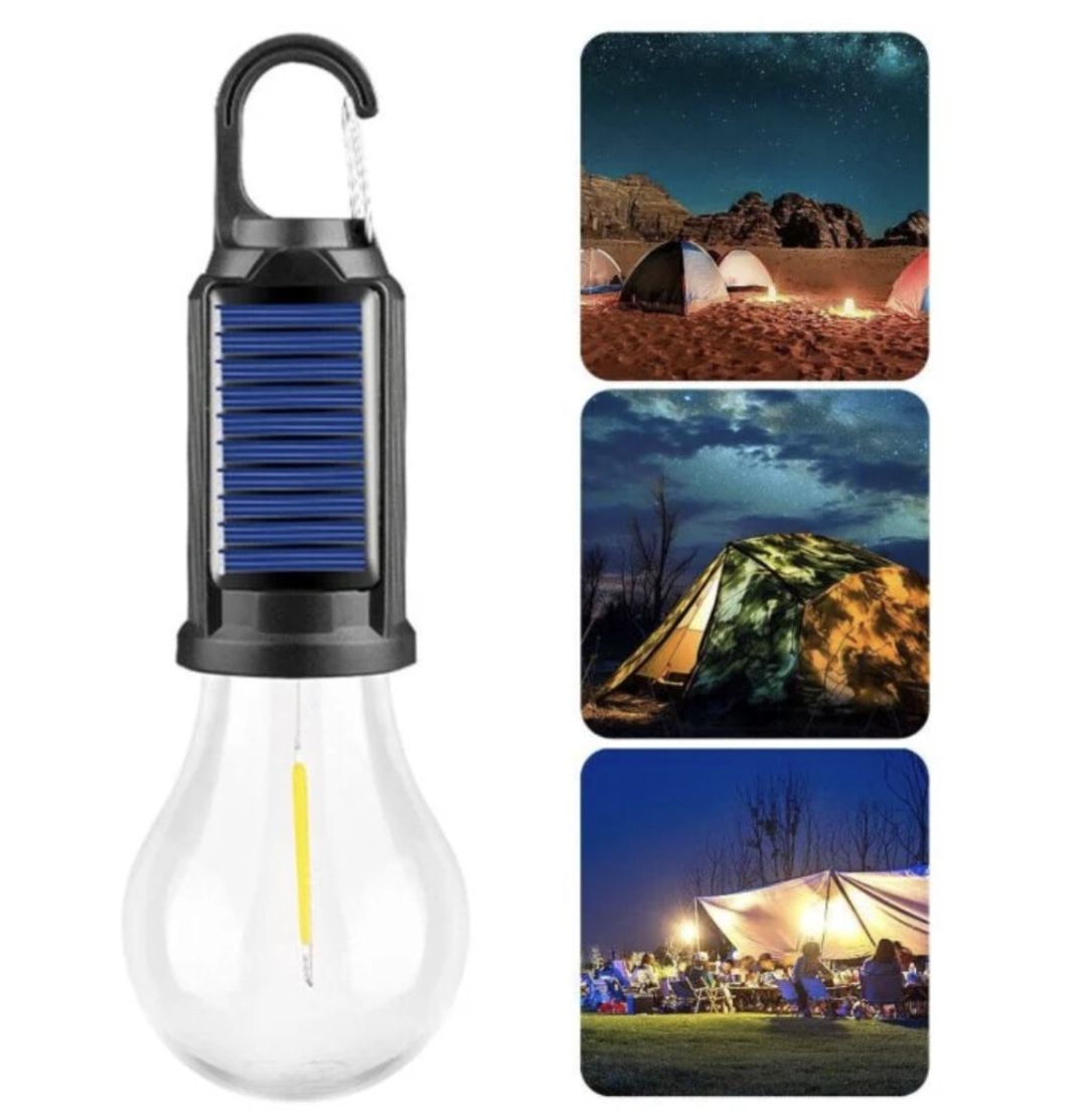 Kempinq üçün asma LED lampa, qara, 192x60 mm — Mallar, Bakı