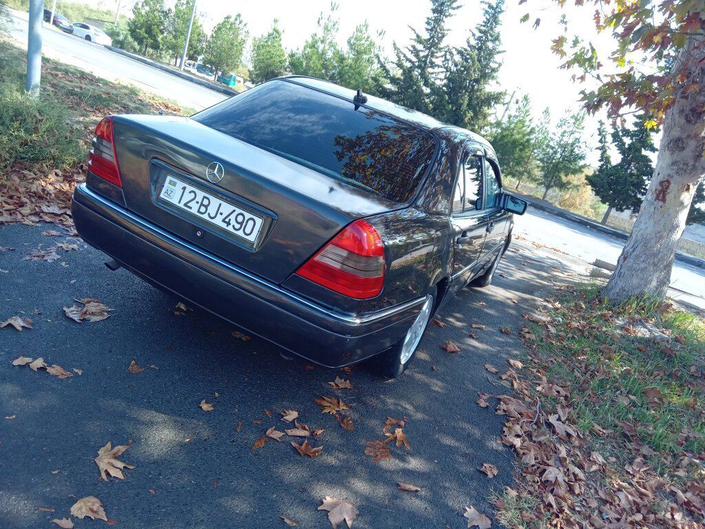 Mercedes C 180, 1.8 L, 1994 il, 356 332 km 12-BJ-490 — Avtomobillər, Mingəçevir (2)