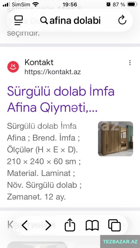 Təzə kimi — Saxlama mobilyası, Xırdalan (4)