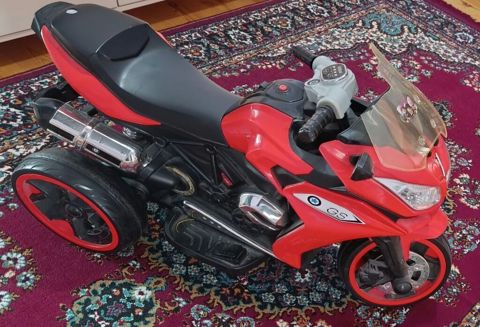 Uşaq üçün elektrikli üçtəkərli motosiklet – GS dizaynı - Rəng — Bakı