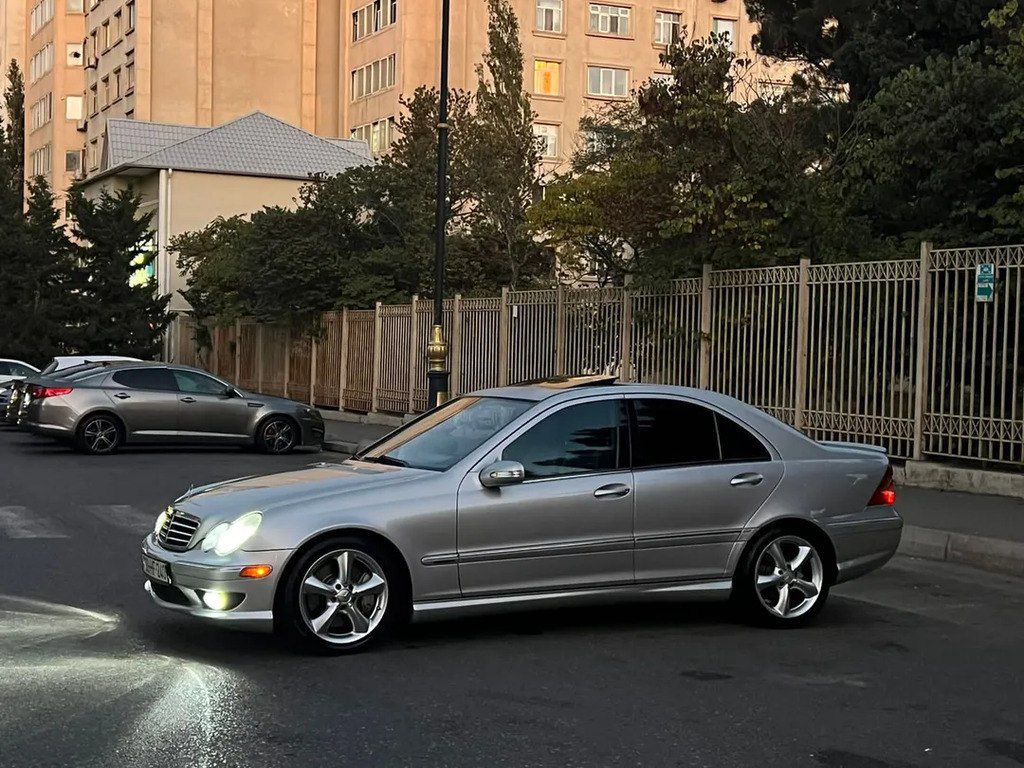 Mercedes C 230, 1.8 L, 2005 il, 239 000 km — Avtomobillər, Bakı (3)