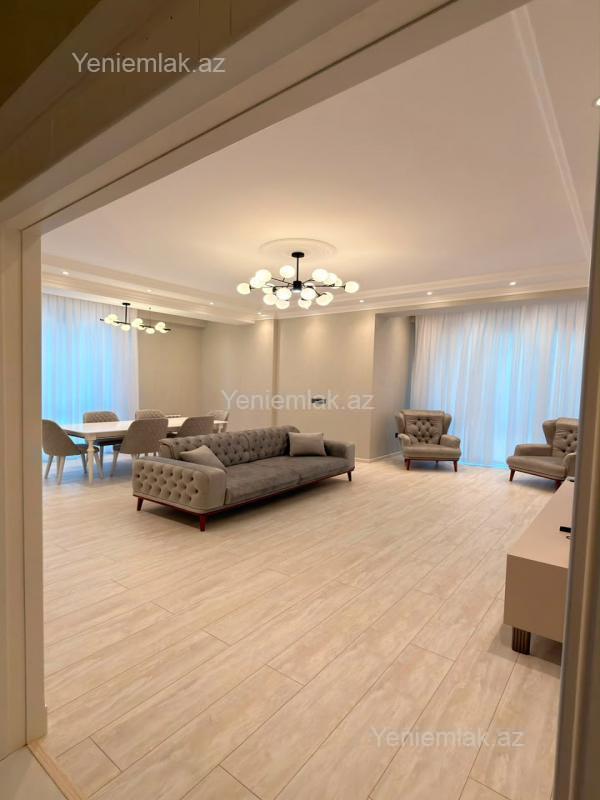 Kirayə 3 otaqlı Bina evi menzil (Yeni tikili), 147 m², Nərimanov rayonu — Mənzil, Bakı
