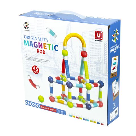 Maqnit konstruktor, 3+ yaş, 45 hissə — Bakı