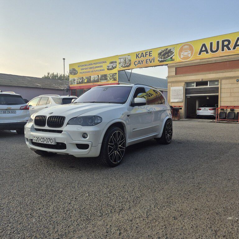 BMW X5, 4.8 L, 2008 il, 398 000 km 20-CD-070 — Avtomobillər, Gəncə (8)