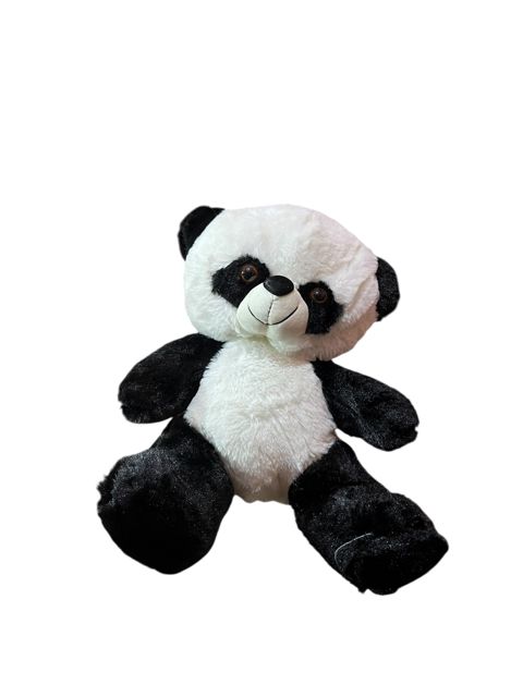 Yumşaq oyuncaq FSY-12018, peluş, ağ/qara, 35 sm — Bakı