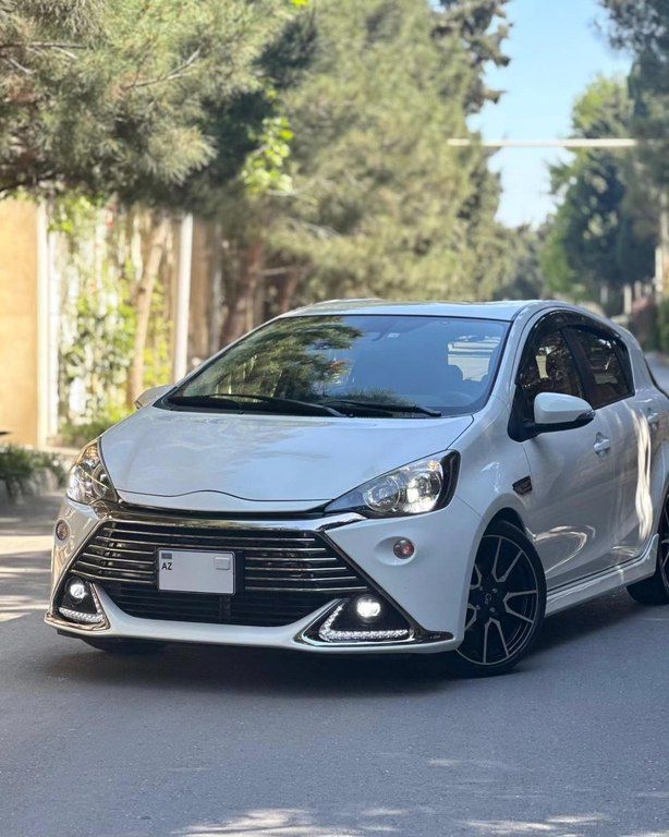 Toyota Aqua, 1.5 L, 0.9 kWh, 2017 il, 59 000 km — Avtomobillər, Ağdaş (12)