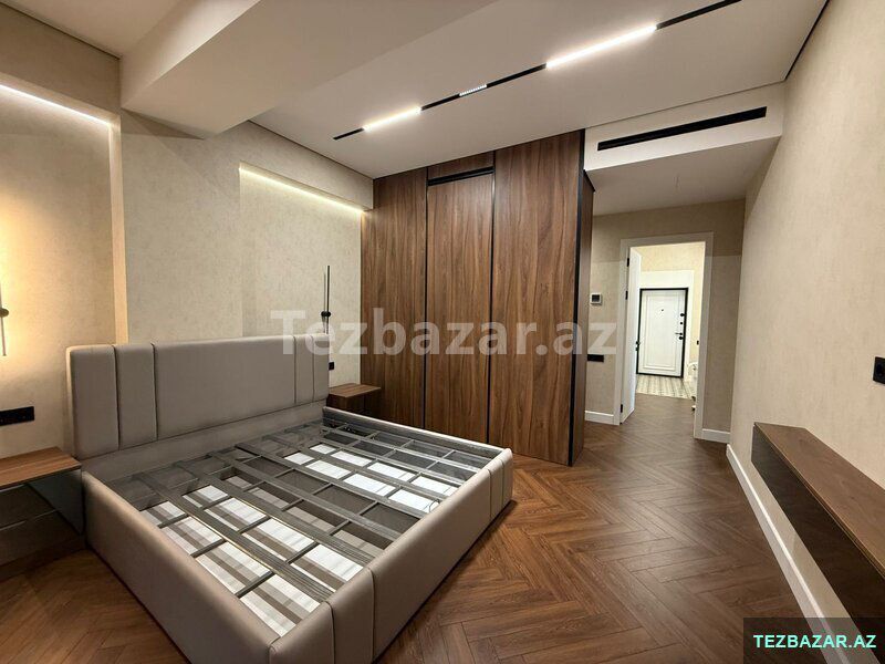 Satılır 3 otaqlı yeni tikili 100 m², Elmlər Akademiyası m — Mənzil, Bakı (6)