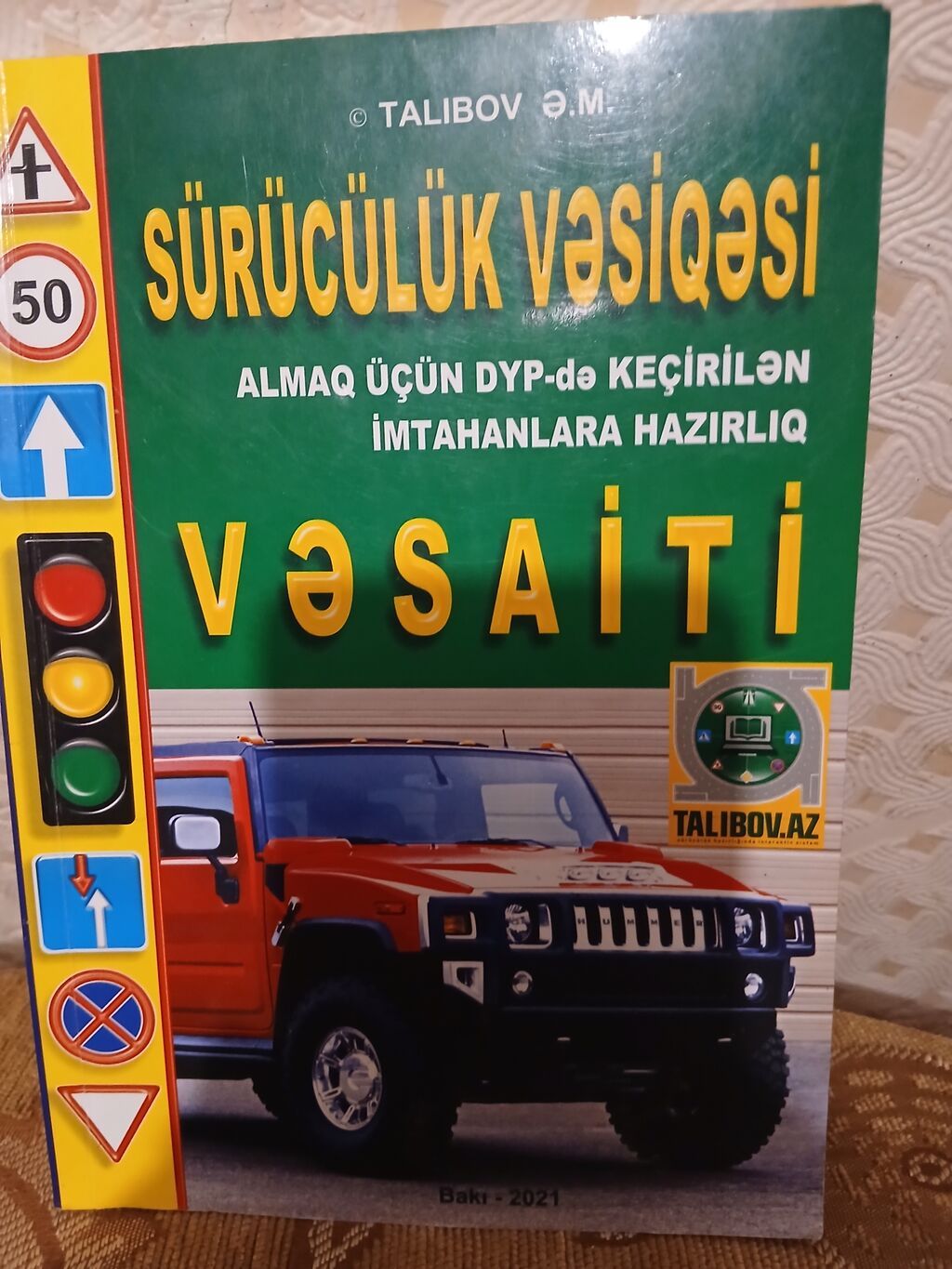 Məhsul: “Sürücülük Vəsiqəsi almaq üçün DYP‑də keçirilən imtahanlara — Kitablar, Gəncə (2)