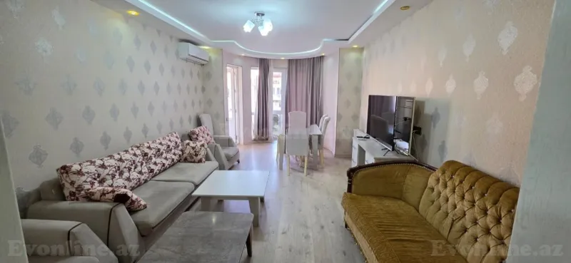 Kirayə verilir 3 otaqlı Mənzil Yeni tikili 100 m² Bakı, Nəsimi r., 8 Noyabr m — Sevda x — Apartment
