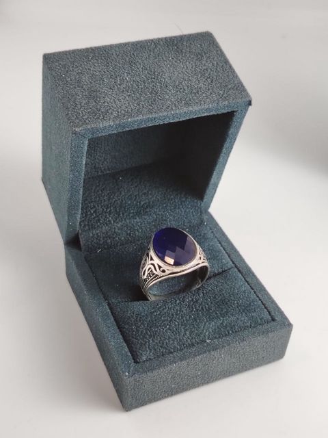 Üzük kişilər üçün silver shop 1332, gümüş 925 əyar — Bakı