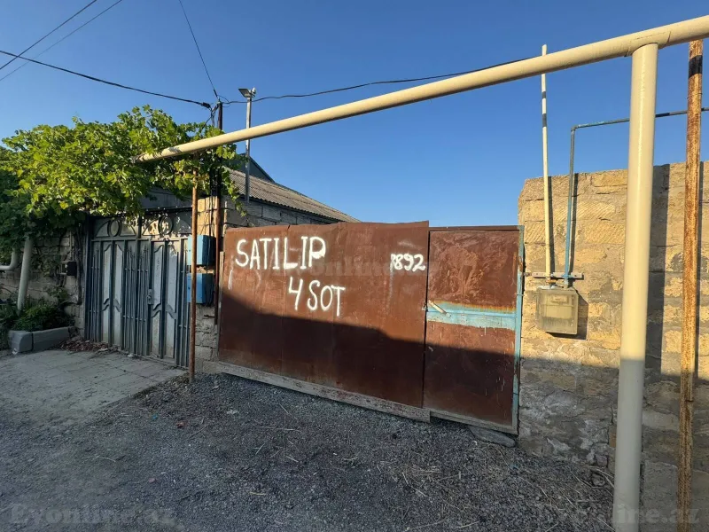 Satılır Torpaq 4 sot Bakı, Binəqədi r., Binəqədi — Torpaq, Bakı (2)