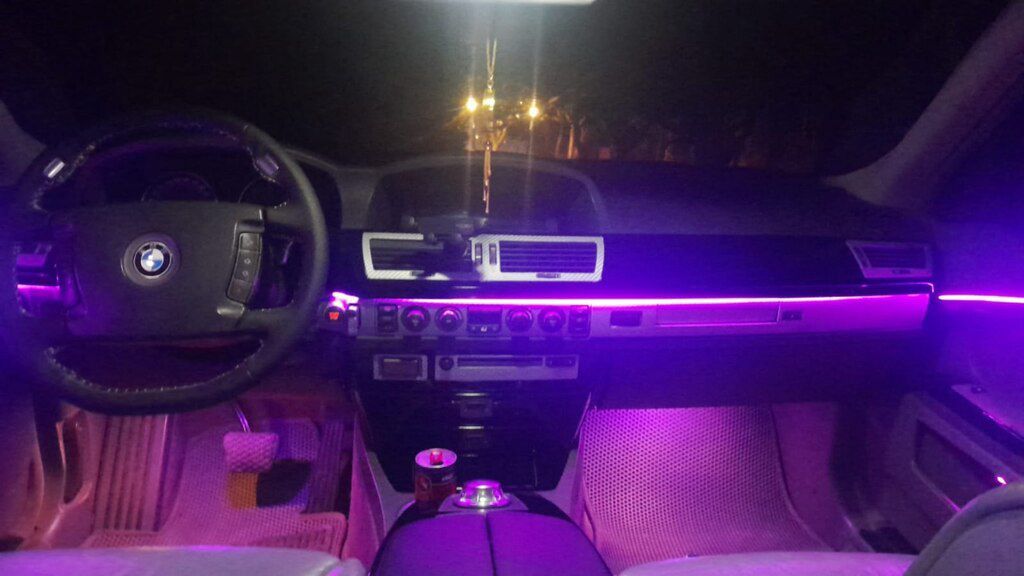 BMW 745, 4.4 L, 2001 il, 30 395 km — Avtomobillər, Gəncə (5)
