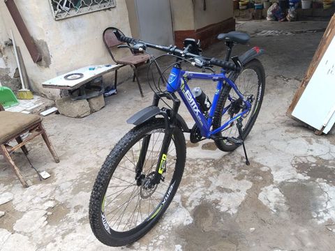 BMX GTR seriyası dağ velosipedi – mavi rəngdə, yüngül alüminium tipli — Bakı