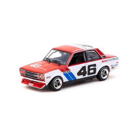 Kolleksiya avtomobili Tarmac Works 1/64 BRE Datsun 510 Trans-Am 2.5 Championship 1971 46 - USA Special Edition - HOBBY64, 6+ yaş, 100 mm — Bakı