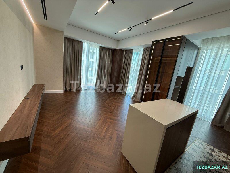 Satılır 3 otaqlı yeni tikili 100 m², Elmlər Akademiyası m — Mənzil, Bakı (4)