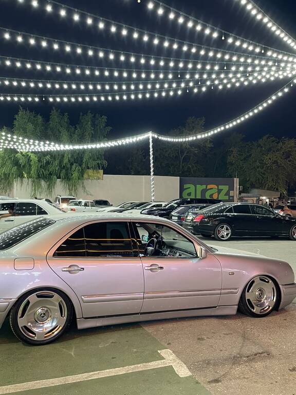 Mercedes E 320, 3.2 L, 1998 il, 400 000 km 77-MV-028 — Avtomobillər, Bakı (4)