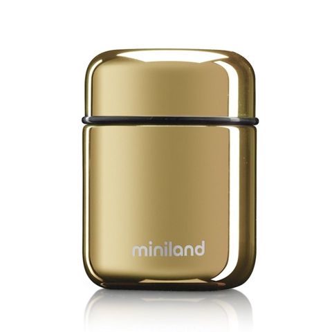 Uşaqlar üçün qida termosu Miniland Mini Deluxe Gold, 280 ml — Bakı