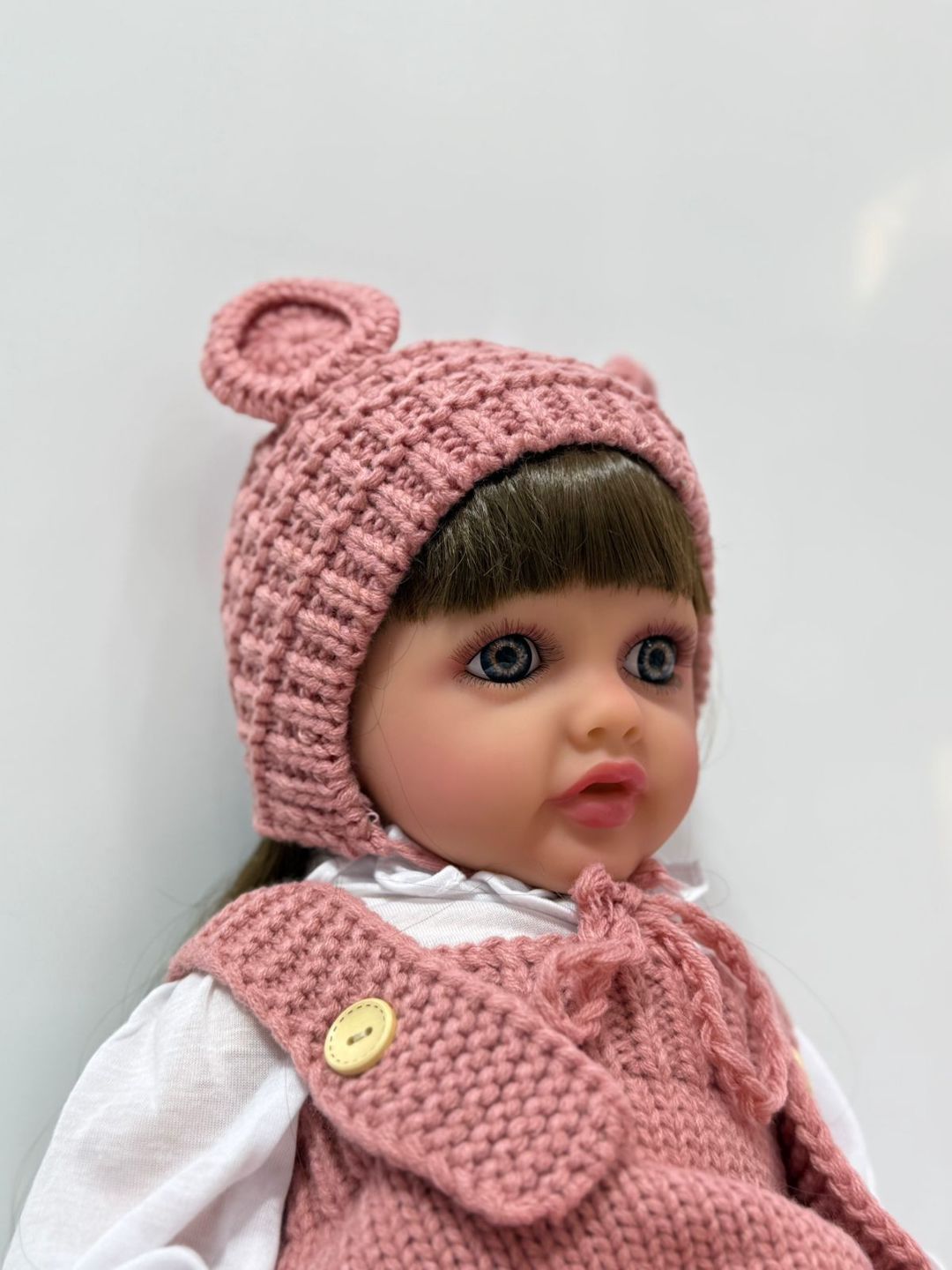 Kukla Reborn Frog M4924, çəhrayı, silikon, 55 sm — Mallar, Bakı (2)