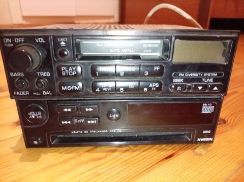 Nissan orijinal avtomobil audiosistemi – kaset maqnitofon + CD pleyer — Bakı