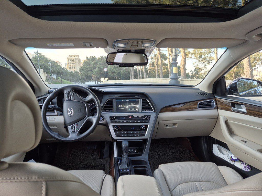 Hyundai Sonata, 1.7 L, 2015 il, 155 000 km 77-GB-717 — Avtomobillər, Bakı (3)