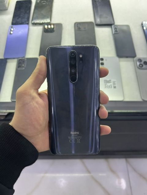 Redmi Note 8 Pro, 128 GB, rəng - Qara, Barmaq izi — Gəncə