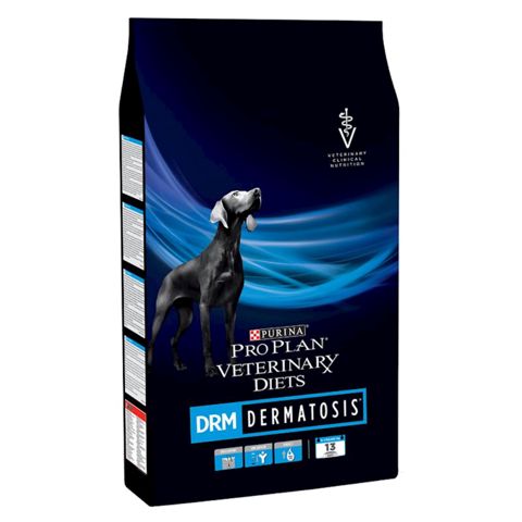 Quru yem Pro Plan Veterinary Diets DRM Dermatosis dermatozlu itlər üçün 3 kq — Bakı
