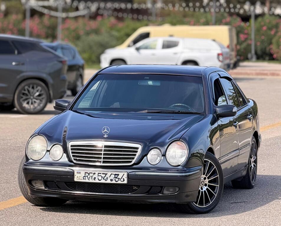 Mercedes E 240, 2.4 L, 1999 il, 350 000 km — Avtomobillər, Bakı (2)
