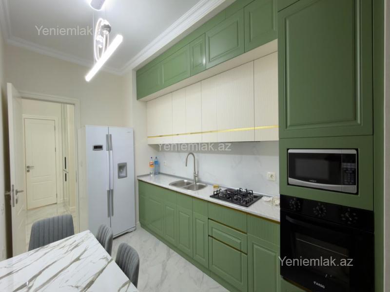 Kirayə 3 otaqlı Bina evi menzil (Yeni tikili), 85 m², Nərimanov rayonu — Mənzil, Bakı (9)