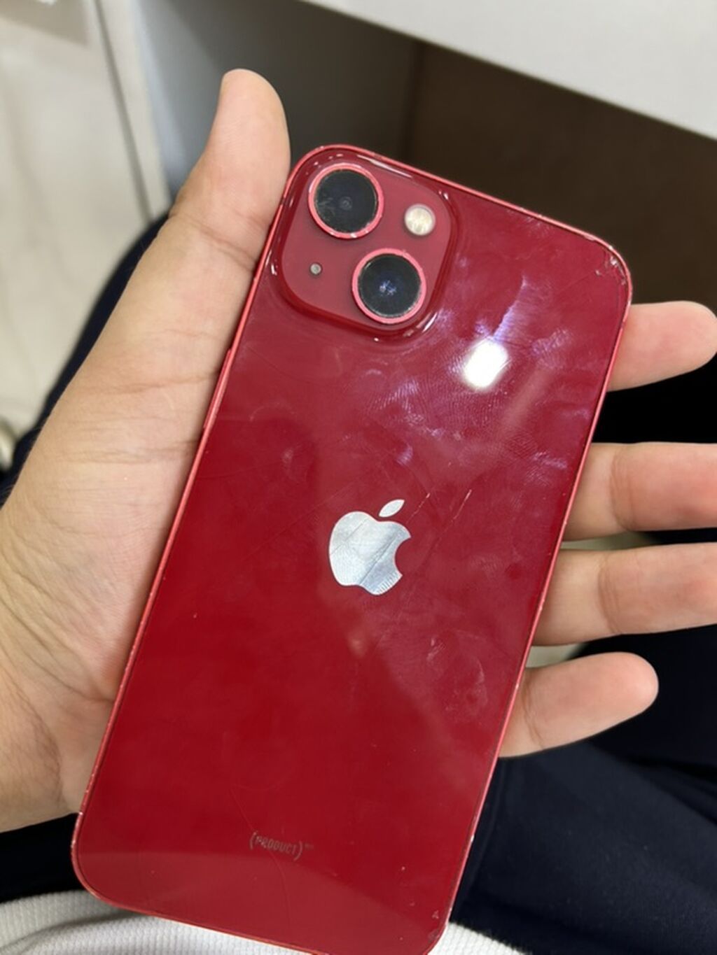 IPhone 13, 256 GB, Qırmızı, Barmaq izi, Simsiz şarj, Face ID — Apple iPhone, Bakı (2)