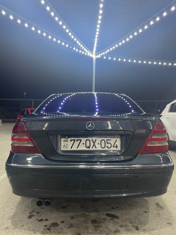 Mercedes C 200, 2.0 L, 2002 il, 397 000 km 77-QX-054 — Avtomobillər, Bakı (3)