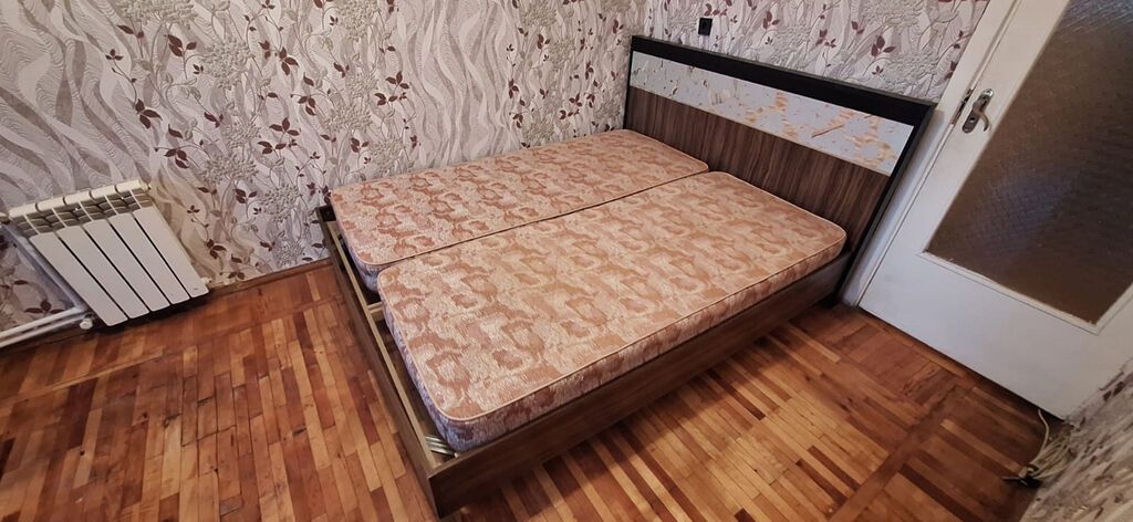 İşlənmiş, İkinəfərlik çarpayı, Bazasız, Matras ilə, Siyirməsiz — Yataqlar, Bakı (2)
